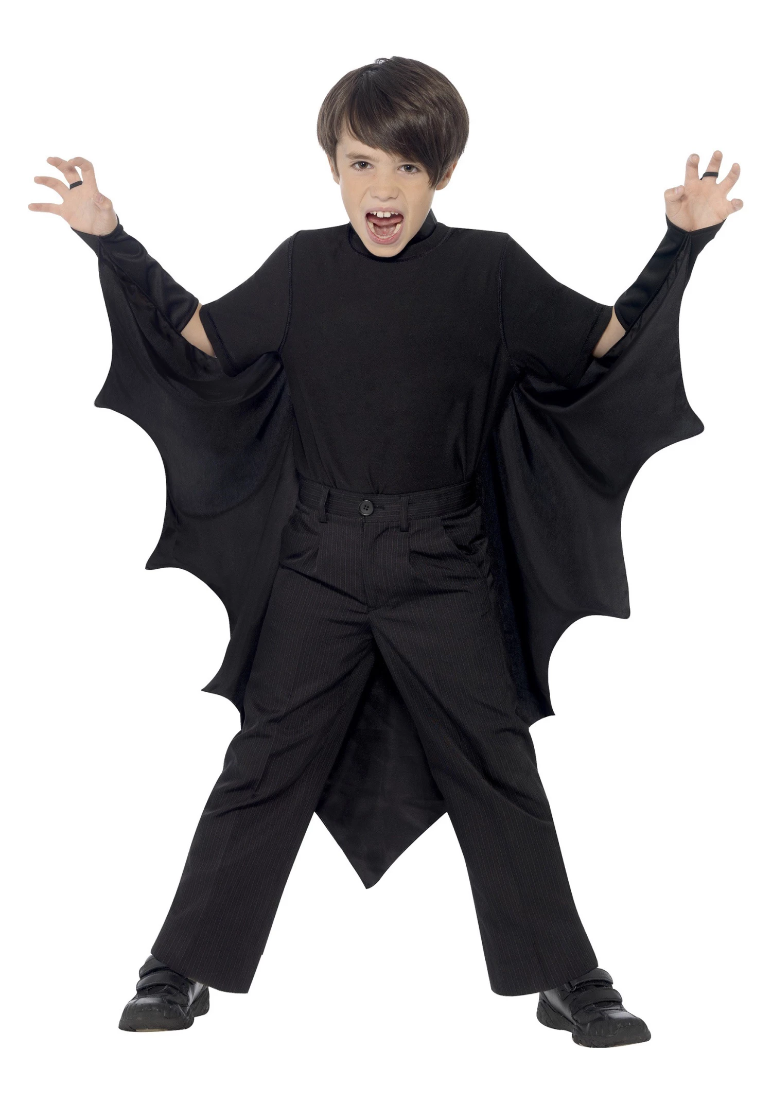 Smiffys Child Black Bat Wings 2 Smiffys Child Black Bat Wings - Image 2