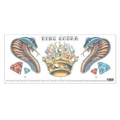 Tinsley Transfers Cobra Neck Tattoo -Cheap Halloween Store cobra neck tattoo alt 2