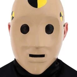 Morris Costumes Crash Test Dummy Mask For Adults