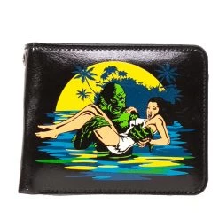 Rock Rebel Shop Creature From The Black Lagoon Movie Bi-Fold Wallet
