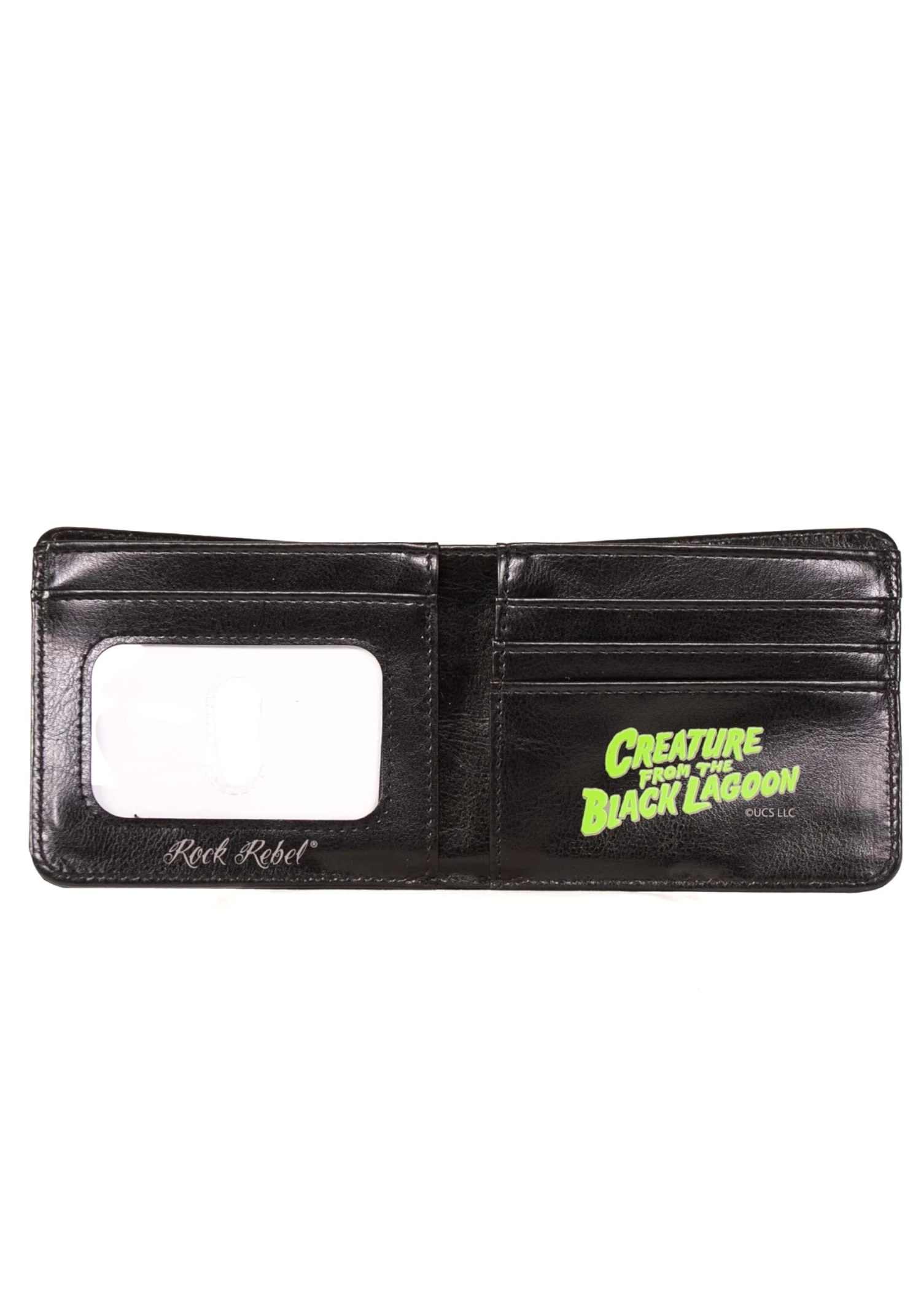 Rock Rebel Shop Creature From The Black Lagoon Movie Bi-Fold Wallet 2 Rock Rebel Shop Creature From The Black Lagoon Movie Bi-Fold Wallet - Image 2