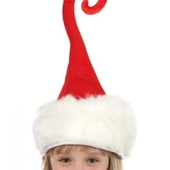Elope Curly Q Plush Santa Hat