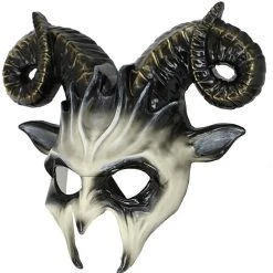 KBW Adult Dark Demon Costume Mask -Cheap Halloween Store dark demon mask alt 2