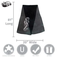 Elope Voldemort Dark Mark Lightweight Scarf -Cheap Halloween Store dark mark lightweight scarf alt 3