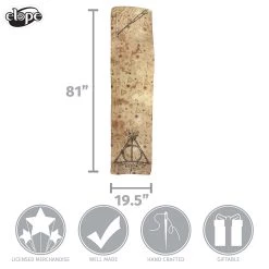 Elope Harry Potter | Deathly Hallows Lightweight Scarf -Cheap Halloween Store deathly hallows lightweight scarf alt 5