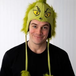 Elope Deluxe Grinch Hoodie Hat