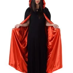 Karnival Costumes Vampire Deluxe Hooded Cape For Adults