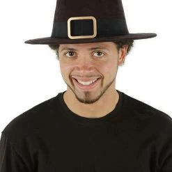 Elope Deluxe Brown Pilgrim Costume Hat