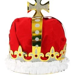 Beistle Deluxe Red Crown