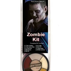 Graftobian Deluxe Zombie Face Makeup Kit