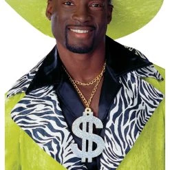 Rubies Costume Co. Inc Dollar Sign Necklace