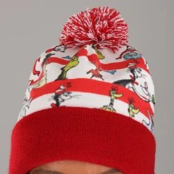 Nanjing Sylva International Trading Co. Ltd Dr. Seuss Winter Hat & Scarf Kit -Cheap Halloween Store dr seuss winter hat scarf kit alt 2