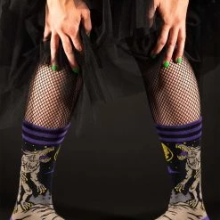 FootClothes Evil Werewolf Socks -Cheap Halloween Store evil af werewolf socks alt 3