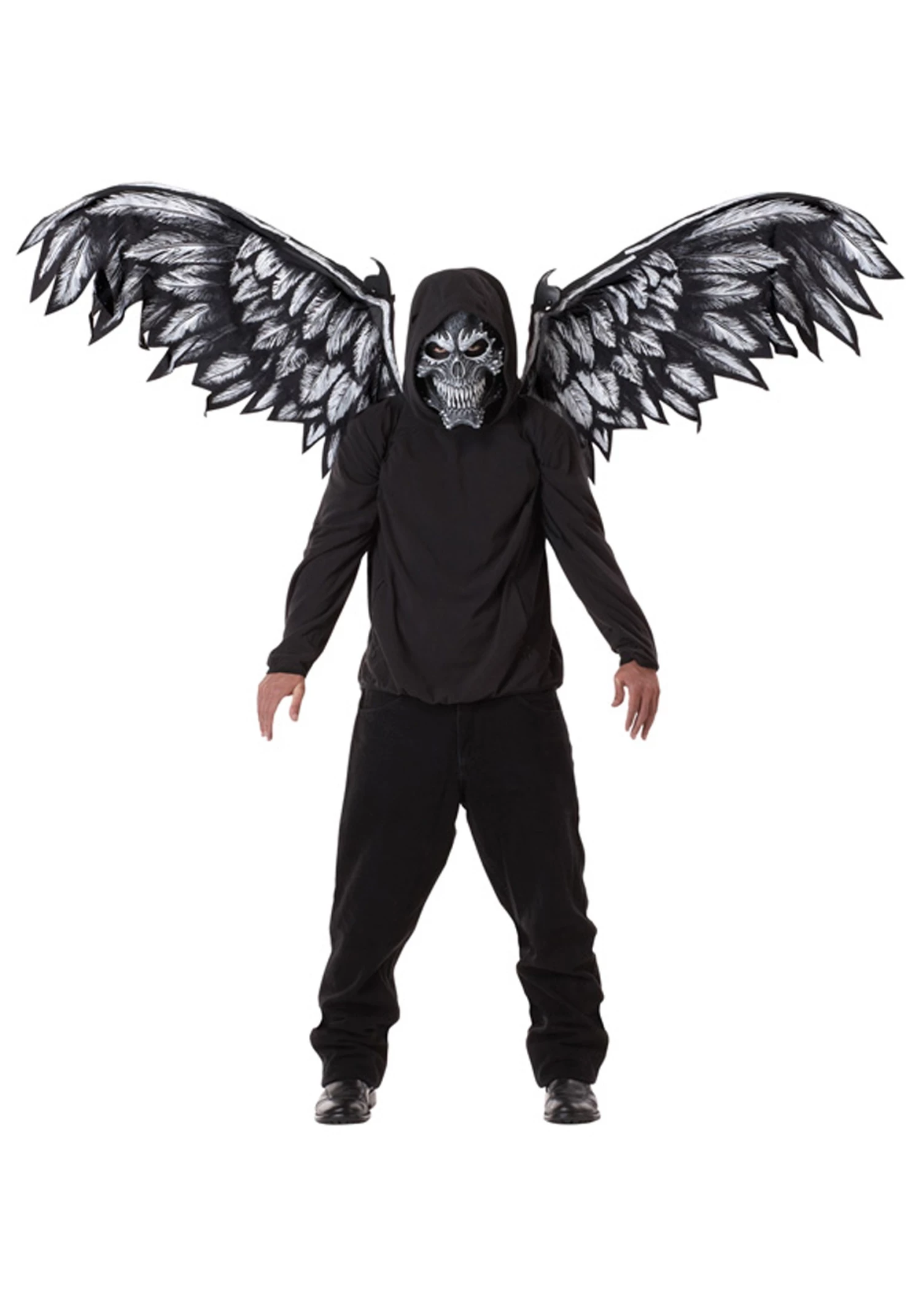 California Costume Collection Fallen Angel Mask And Wings 1 California Costume Collection Fallen Angel Mask And Wings