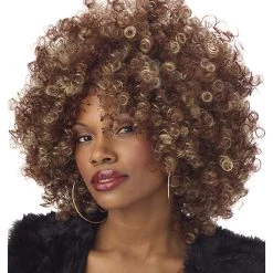 California Costume Collection Fine Foxy Fro Wig
