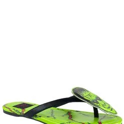 Strange Cvlt Women's Frankenstein Icon Sandals -Cheap Halloween Store frankenstein icon sandals alt 2