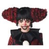California Costume Collection Black And Red Clown Funhouse Wig