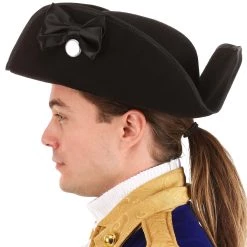 Elope Adult George Washington Hat -Cheap Halloween Store george washington hat alt 1