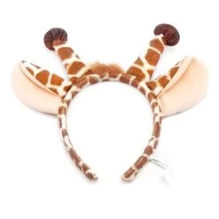 Elope Fleece Giraffe Ears And Tail Set -Cheap Halloween Store giraffe fleece ears and tail set alt 3