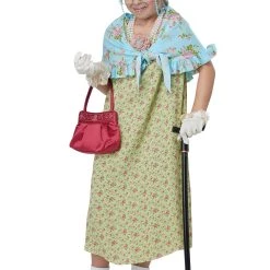 California Costume Collection Girl's Old Lady Costume Kit