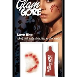 Tinsley Transfers Glam Gore Love Bite 3D FX Transfer Blood Accessory Kit -Cheap Halloween Store glam gore love bite 3d fx transfer blood kit alt 2