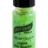 Graftobian GlitterGlam .5 Ounce Green Liquid Glitter Makeup