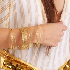 Costume Culture By Franco LLC Gold Bangles