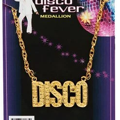 Forum Novelties, Inc Gold Disco Necklace