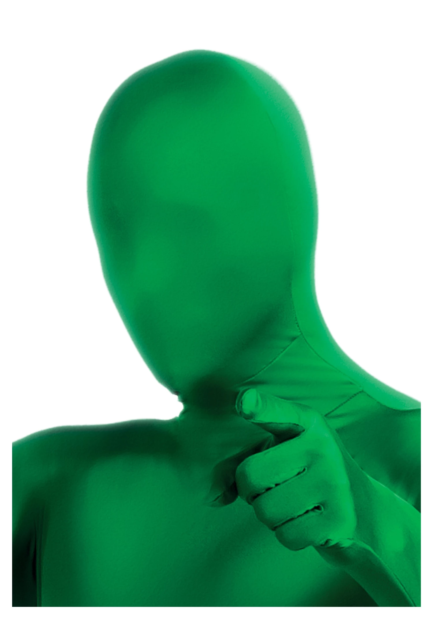 Rubies Costume Co. Inc Green 2nd Skin Mask 1 Rubies Costume Co. Inc Green 2nd Skin Mask