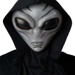 California Costume Collection Grey Alien Light Up Mask For Adults