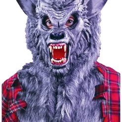 Fun World Grey Werewolf Mask
