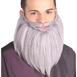Rubies Costume Co. Inc Grey Wizard Beard And Mustache