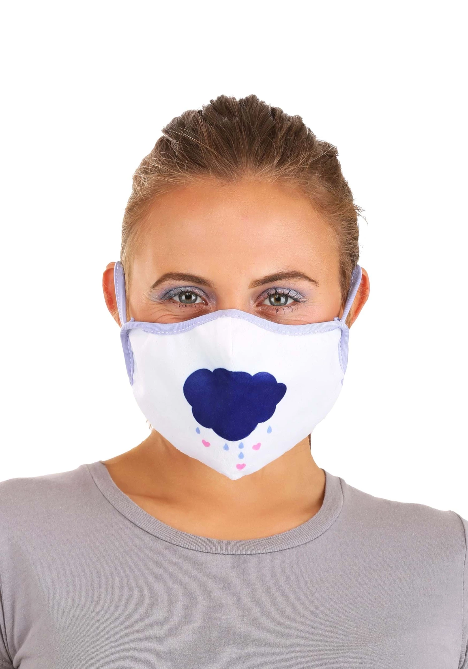 Elope Care Bears | Grumpy Bear Face Mask Pack 2 Elope Care Bears | Grumpy Bear Face Mask Pack - Image 2