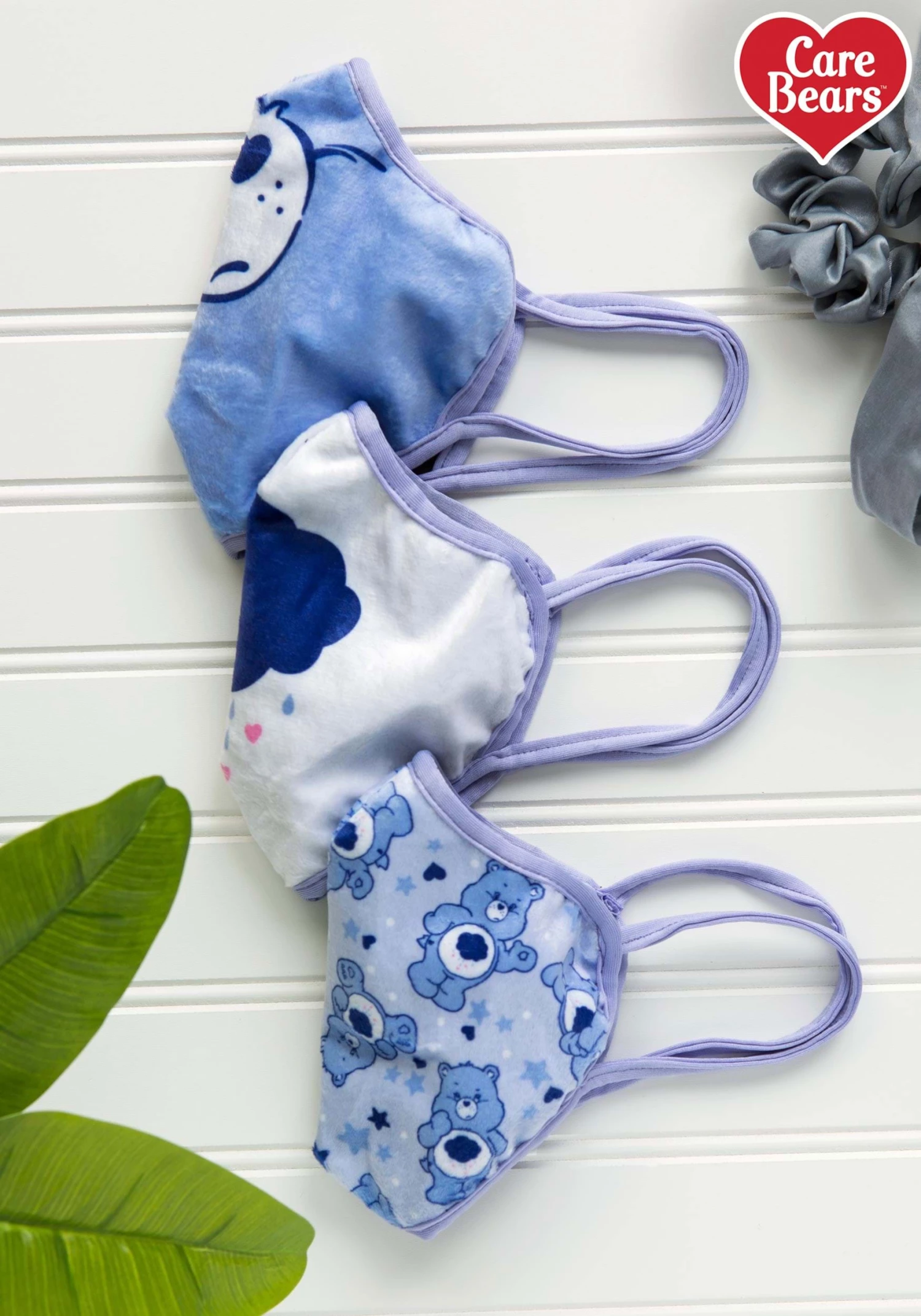 Elope Care Bears | Grumpy Bear Face Mask Pack 1 Elope Care Bears | Grumpy Bear Face Mask Pack