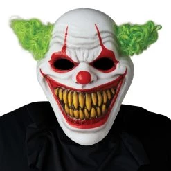 California Costume Collection Ha Ha Homicidal Adult Light Up Clown Mask
