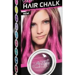 Developlus Splat- Hair Chalk In Pink Hearts (Fuchsia)