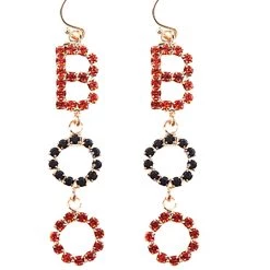 Western Fashion Halloween Boo Earrings