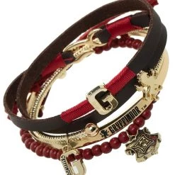 Bioworld Merchandising / Independent Sales Gryffindor Harry Potter Arm Party Bracelet Set