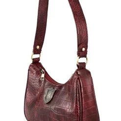 Bioworld Merchandising / Independent Sales Harry Potter Gryffindor Metal Badge Shoulder Bag -Cheap Halloween Store harry potter gryffindor metal badge shoulder bag alt 3