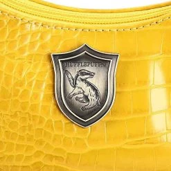 Bioworld Merchandising / Independent Sales Harry Potter Hufflepuff Metal Badge Shoulder Bag 10 Bioworld Merchandising / Independent Sales Harry Potter Hufflepuff Metal Badge Shoulder Bag -Cheap Halloween Store harry potter hufflepuff metal badge shoulder bag alt 4