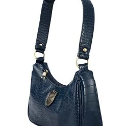 Bioworld Merchandising / Independent Sales Harry Potter Ravenclaw Metal Badge Shoulder Bag 9 Bioworld Merchandising / Independent Sales Harry Potter Ravenclaw Metal Badge Shoulder Bag -Cheap Halloween Store harry potter ravenclaw metal badge shoulder bag alt 3