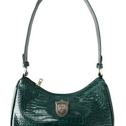 Bioworld Merchandising / Independent Sales Harry Potter Slytherin Metal Badge Shoulder Bag