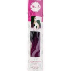 Westbay, Inc Heat Stylable Clip In Plum Nite 22" Hair Extension