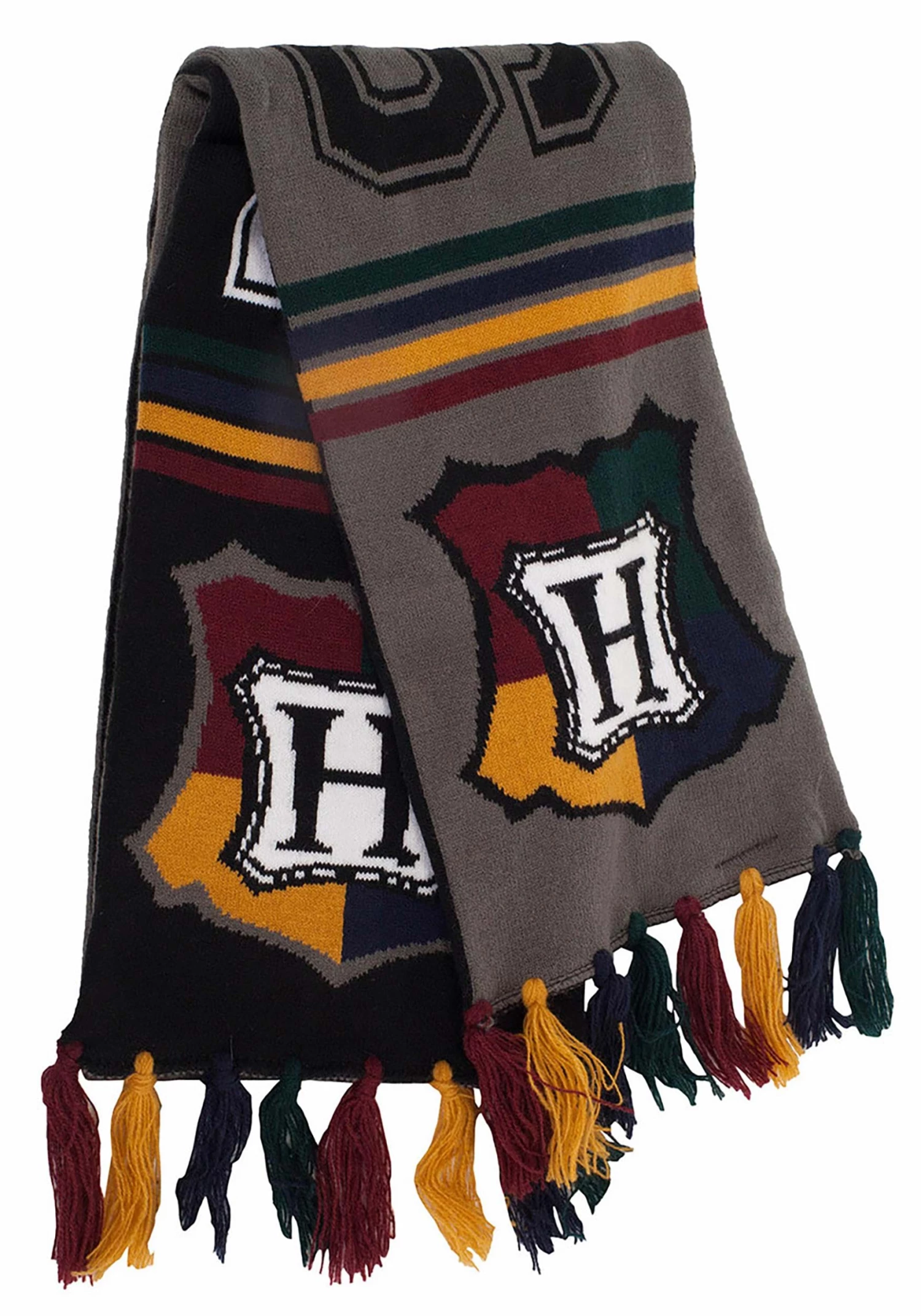 Elope Hogwarts Winter Reversible Knit Scarf 2 Elope Hogwarts Winter Reversible Knit Scarf - Image 2
