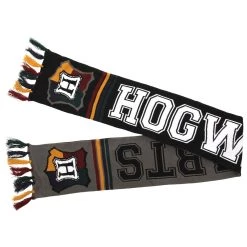 Elope Hogwarts Winter Reversible Knit Scarf 6 Elope Hogwarts Winter Reversible Knit Scarf -Cheap Halloween Store hogwarts reversible knit scarf alt 2