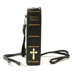 Comeco Holy Bible Crossbody Purse 5 Comeco Holy Bible Crossbody Purse -Cheap Halloween Store holy bible purse alt 2 1
