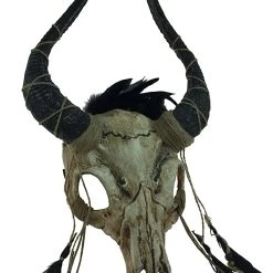KBW Horned Skull Mask For Adults