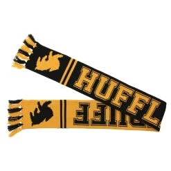Elope Hufflepuff Reversible Winter Knit Scarf 6 Elope Hufflepuff Reversible Winter Knit Scarf -Cheap Halloween Store hufflepuff reversible knit scarf alt 2