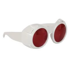 Elope White/Red | Hyper Vision Goggles -Cheap Halloween Store hyper vision goggles white red alt 3
