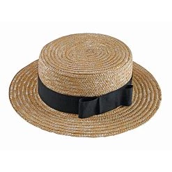 Fun World I Love Lucy Ricky Straw Hat And Bow Tie